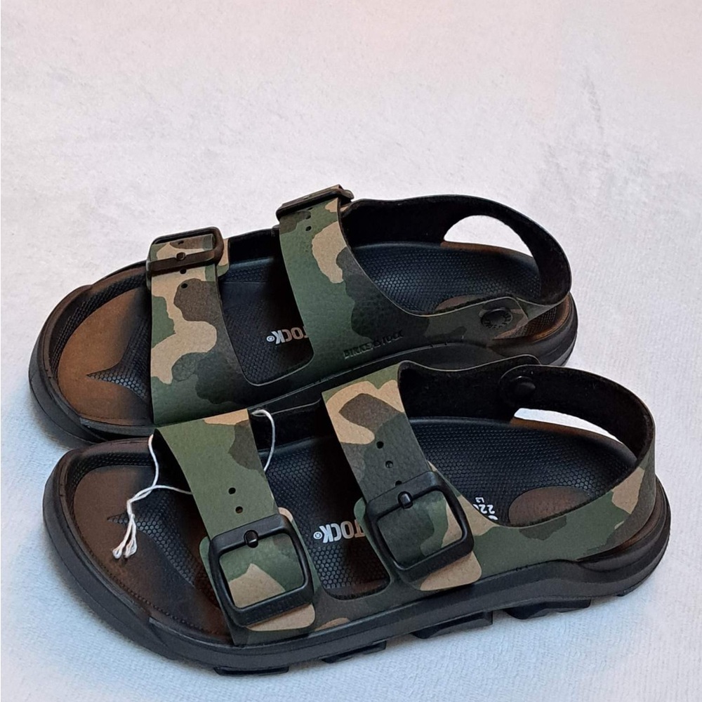 Birkenstock Milano Mogami Camo Black Sandals - Size 34 / 220 / L3 View 4